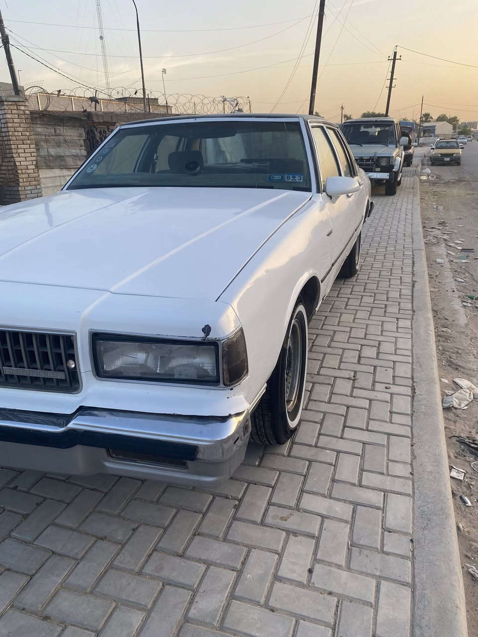 السلام عليكم
كابرس 1989
مكينة وكير ياباني 2500 ديلكو(بطة)
تبريد ممتاز
مروحة كهربائية 
تحتاج زوج تايرات لان نص عمر
داخل نيلي 
كراسي السائق والصدر كهربائية 
رقم كربلاء مشروع وطني
شرط التحويل  رجاء
سنوية لنهاية 2027
السعر 45 ورقة وبيها مجال
هاتف ***********
متوفر واتساب 
اي استفسار اني حاضر
