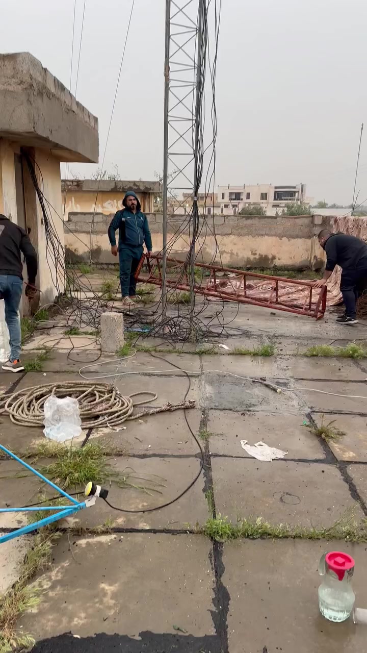 يعلن.  كادر وسام ديالى.   لنصب لابراج.
ونقل لابراج.      وصيانتها.   وتفصيخها 
بسعار مناسبه. 
ورجع واكول شغل درجه اولى اسئل قبل ماتعامل ويانه اهم فقره هيه الكلام والمصداقيه. وشغل وضمان على لسانك.  في جميع محافضات العراق.       بسعار تنافسيه.    تجهيز لابراج الجديد والمستخدم.   ومستعدين لاي مقاولات لابراج والكامرات في جميع محافضات العراق بشراف مهندسين مختصين وبسعار مناسبه ***********
