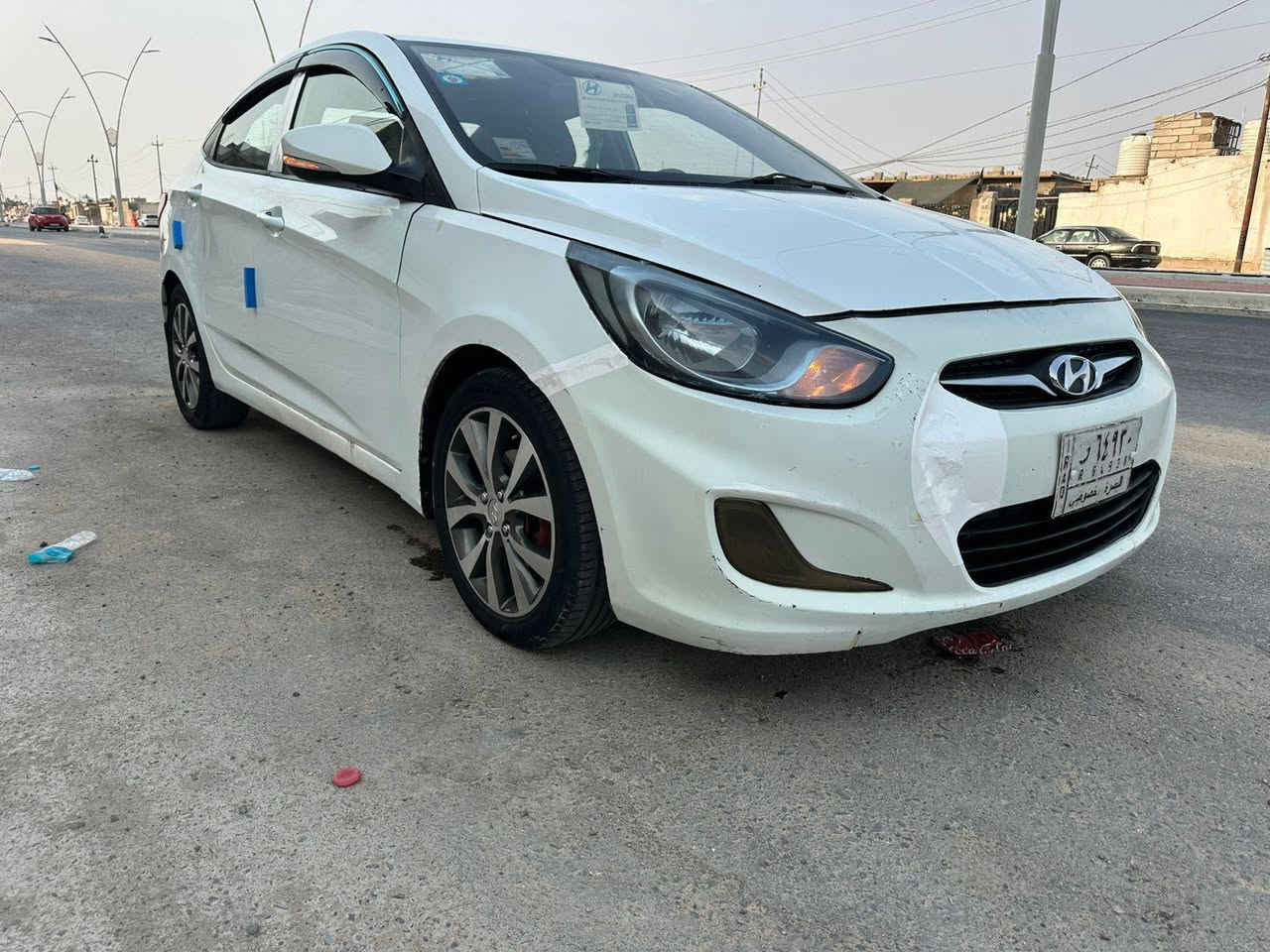 اكسنت مديل 2013وارد خليجي سعر 80وبيها مجال 
جاملغ امامي صبغ وبيها حالوب حجم المحرك 1600دوش
مكينه وكير وحداديه حلوات عنوان بصره كوت الحجاج 
***********
