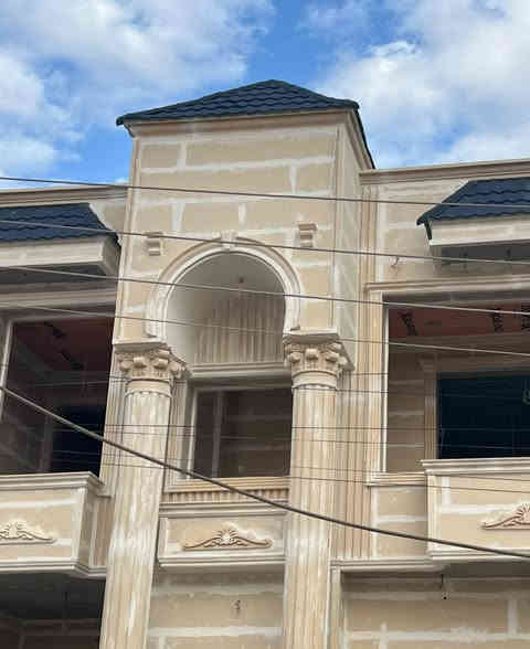 جزء من اعمالنا في تكريت إن شاء الله ينال اعجابكم واجهات تغليف فوم تركي مقاوم لرطوبه والحراره للاستفسار  
الصوره قببل الصبغ 

هاتف *********** ابو يقين للواجهات
