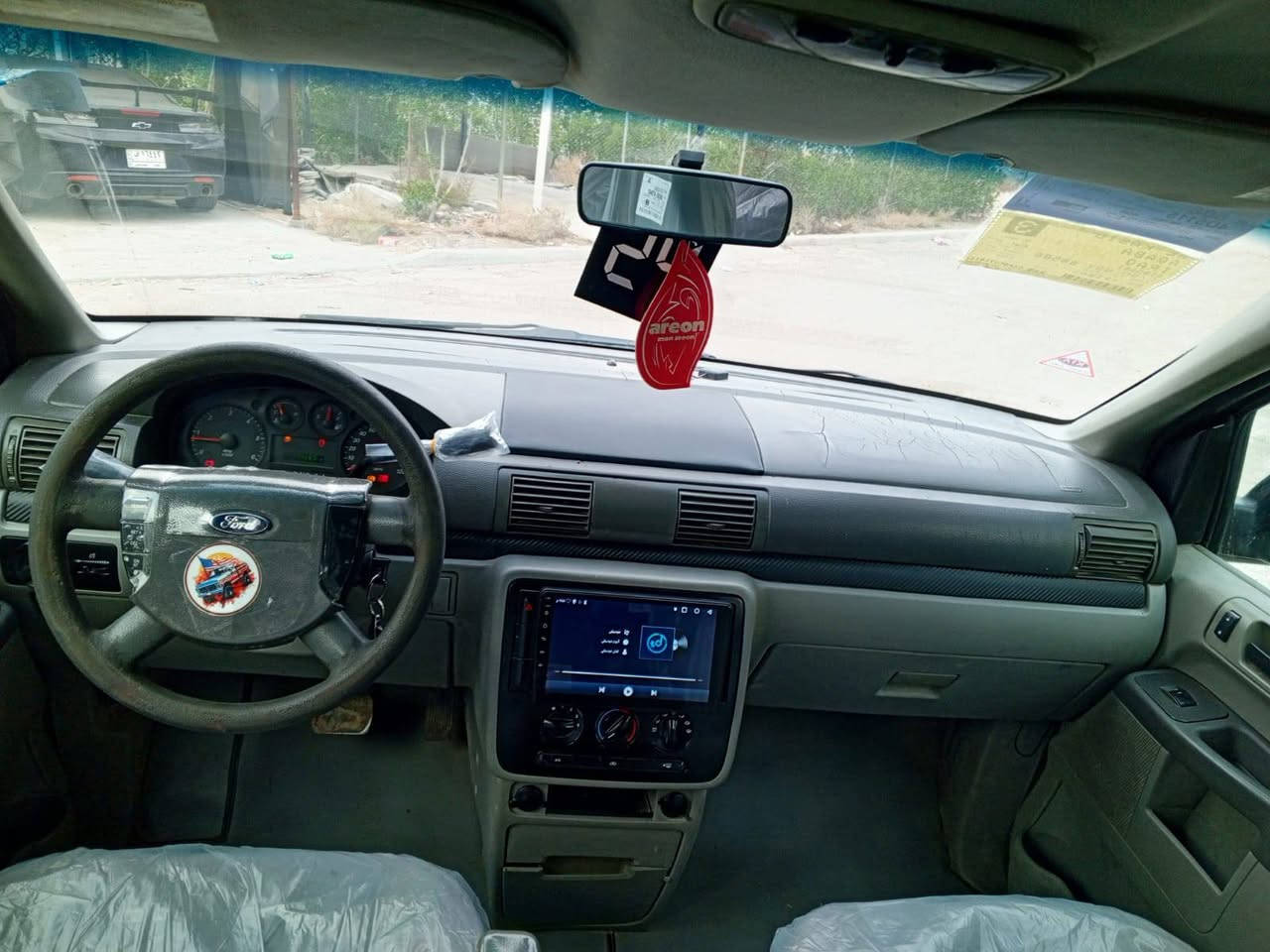 السلام عليكم فورت موديل 2007سياره جاهزه كير محرك تبريد ثلج رقم بغداد دولي بسمنا ماشيه 174 سياره مال جناي مكفوله من الضربه شاشه تاب كامره خلفيه سماعات سستم  منضومه. زنون مكان بغداد حي العامل السعر 69وبيه مجال حك الجيه والشراي يتصل *********** بغداد, العراق
