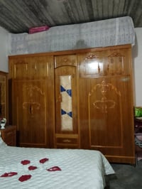 غرفة أخشاب مع سليمانيه للبيع النضافه فول كما موضح بالصور السعر مراهم ع...