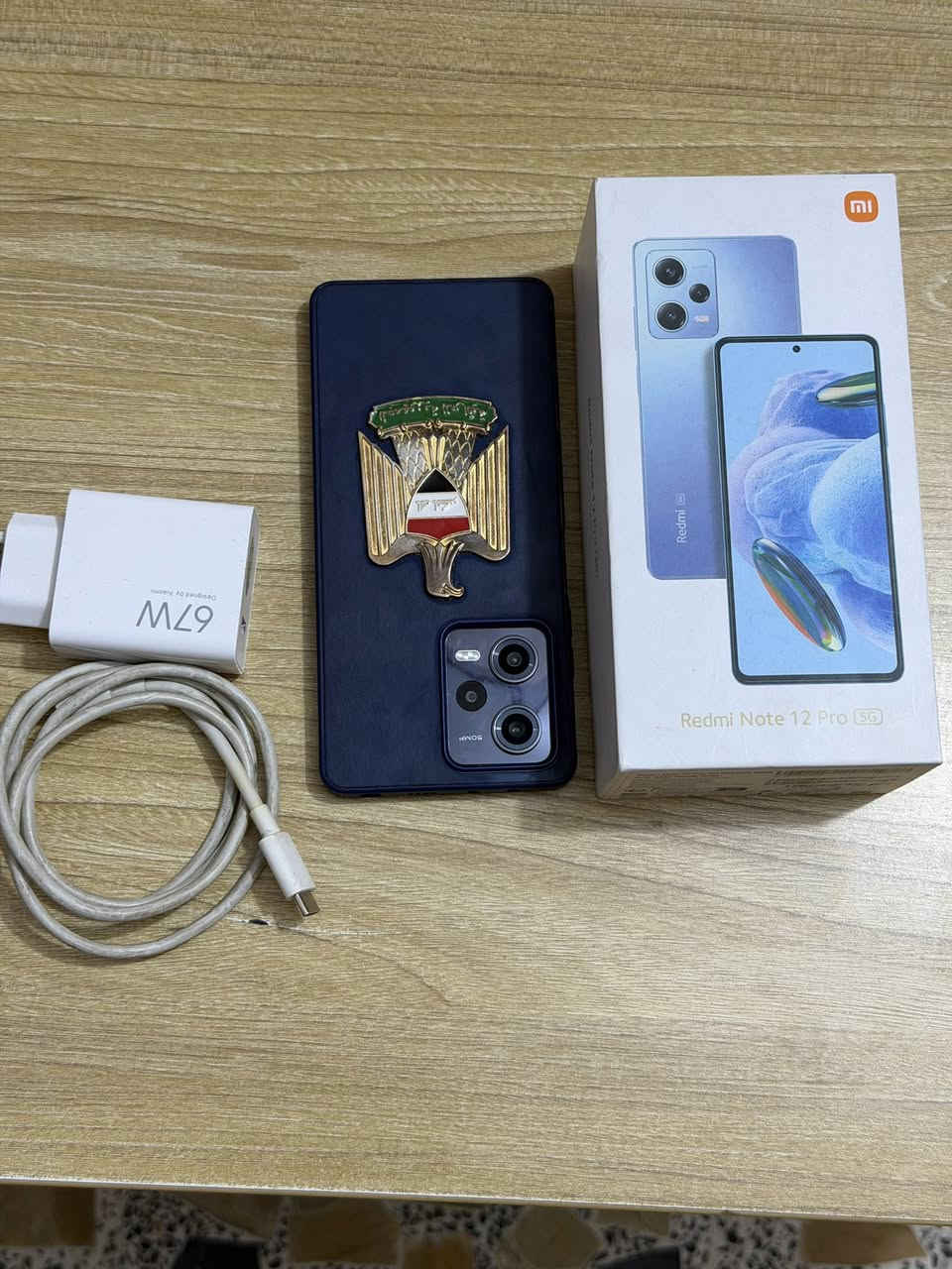 ريدمي نوت 12 برو 5G
شاشه 120 هيرتز 
ذاكره 256رام 8
شاحن 67w
ملحقاته كامله 
ملاحظه ظهر مفطور

مراوس شعندك نزل
مكاني فلوجه


**إذا كنت صاحب هذا الإعلان وتريد حذفه لأي سبب، رجاءا أرسل رسالة إلى الدعم الفني**