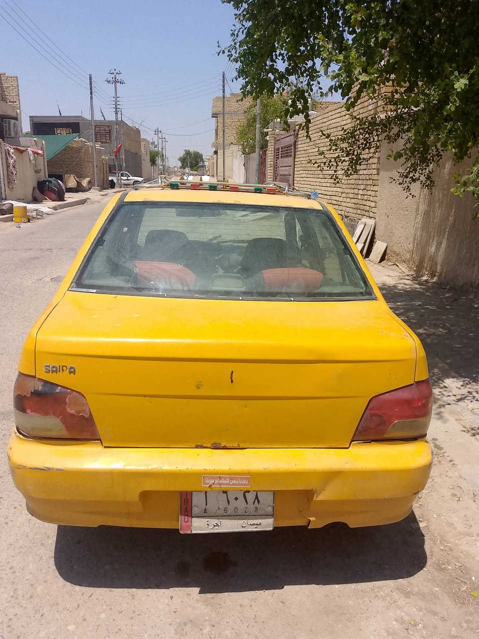 سايبه دمعه للبيع سعر ٨ ورقات موديل ٢٠١٢ سنويه صاقطه ٢٠٢٥ غرامه هيئه عله المشتري مكينه بيه خيط بخار كير زين خياسات بيه  راعي موجود راعي تليفون صاحب سياره *********** مكان سياره ميسان قادسيه
