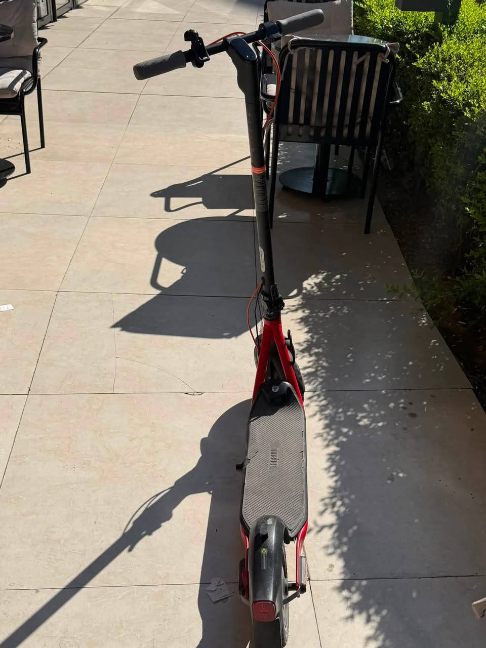 سكوتر Ninebot
Kickscooter D28E 
اوربي اصلي اخو لجديد مستعمل شهر وكم يوم للبيع بداعي السفر 
بطاريات جدد وشاحن الاصلي السعر ٢٠٠ الف 
شرط الفحص بتدخل ع التطبيق وبتشوف بعينك كلشي 
تتحمل وزن ١٢٠ كيلو مناسبة جدا للاستخدام اليومي


**إذا كنت صاحب هذا الإعلان وتريد حذفه لأي سبب، رجاءا أرسل رسالة إلى الدعم الفني**