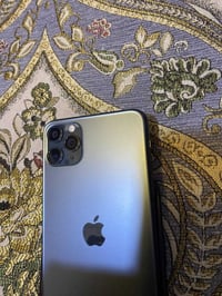 آيفون ١١ برو ماكس • بطاريه مبدله • صدعه بسيطة