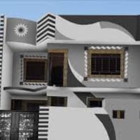 كادرعمل  واجهيات صبغ مع بيت جدران وسقوف كامل مع بوب وشبابيك حديدمع لبخ...