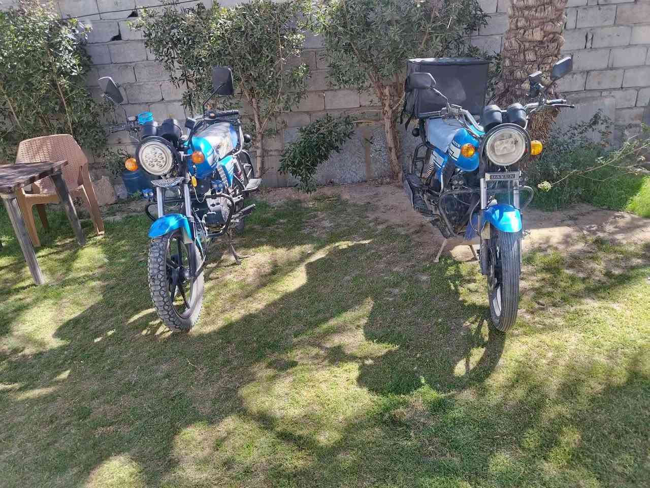 دراجات دايوان
واحد (2021) 
والثاني (2022)
السعر الاول 1500 الف 
و سعر الثاني 1250 الف 
الاول اوراق اصولية 
والثاني اوراقة سحب 
بيهن مجال شي بسيط 
الرقم ***********
