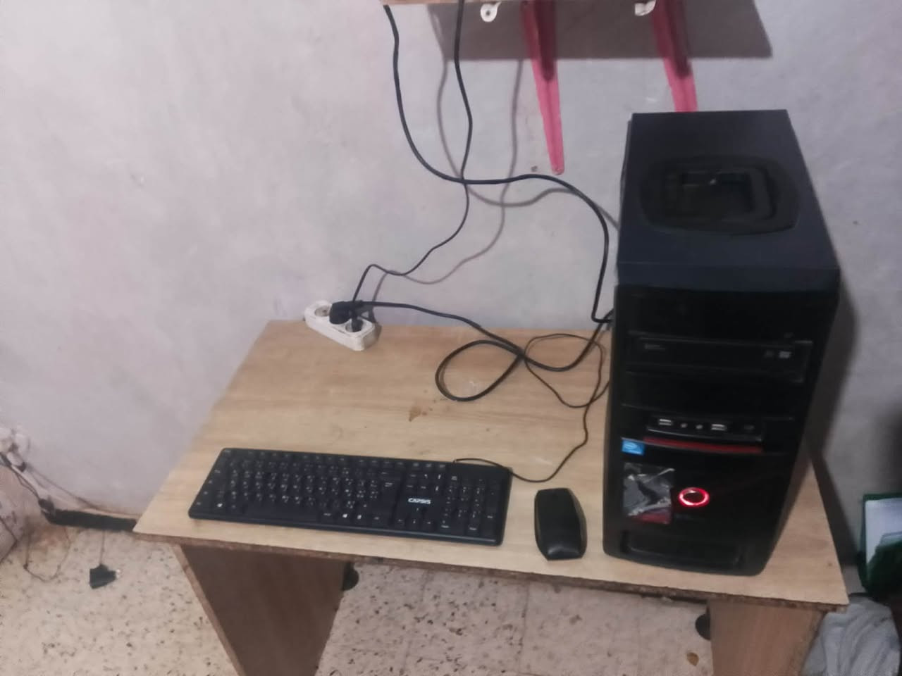 pc كمبيوتر يمشي لاباس بيه 
فيه 2g ram 
320 ستوكاج 
معالج amd 
خوتي ملاحضة 
نبرز برك بي(ps3 ولا xbox360 أو كنصول اخرة جيدة) 
رقم الهاتف 0781940348


**إذا كنت صاحب هذا الإعلان وتريد حذفه لأي سبب، رجاءا أرسل رسالة إلى الدعم الفني**