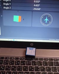 حساس اهتزاز وايرلس • MPU9250 • كمبيوتر موبايل