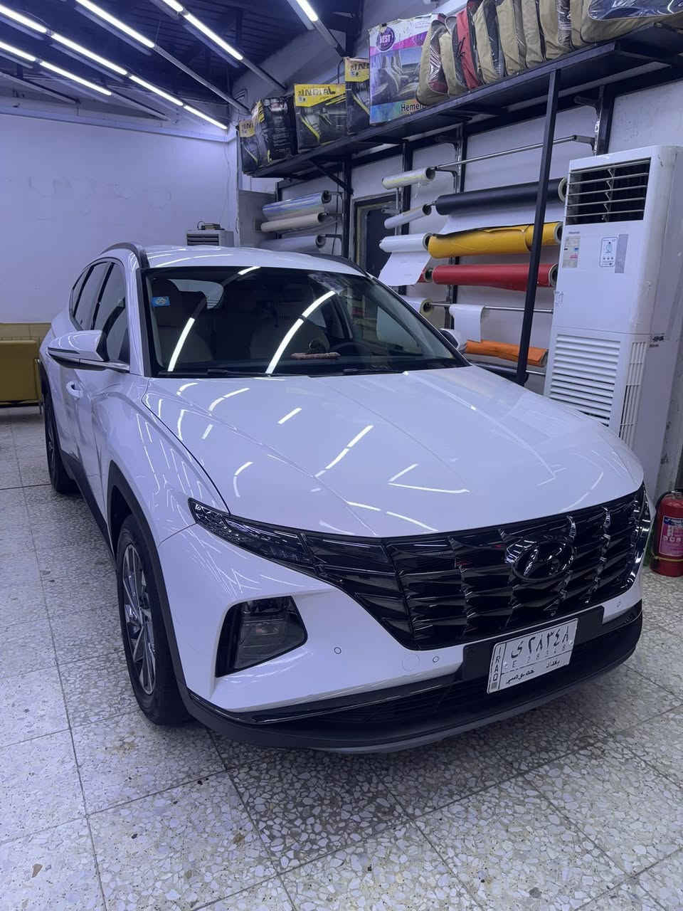 توسان 2024
فول عدا الفتحه 
خليجي 
بيه بارد بلباب  وبلجنطه خفيفات صور الحادث موجوده 
ماشيه 30 الف 
***********
السعر 215
