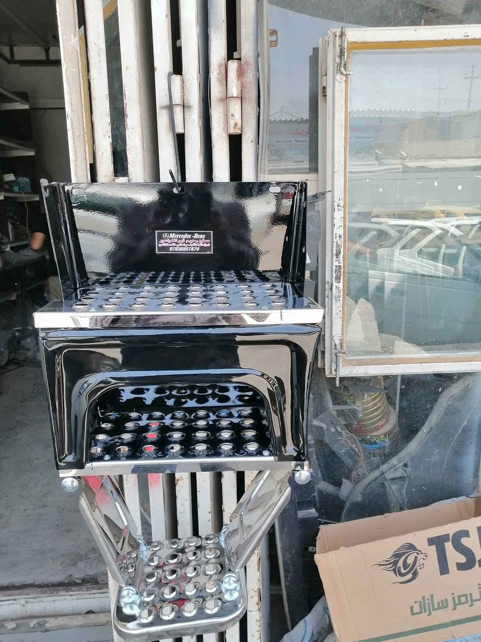 صنع رحيم ابو النواعير
دعاميات، دروع، دوس، درع فوق الدعاميه، درع تحت الدعاميه
يوجد لدينا دعاميه 4 مليم
يوجد لدينا دعاميه لكزز مع الملحق
يتوفر توصيل/ بغداد_ بصره _عماره_ ناصريه_ كوت 
العنوان : العراق النجف الاشرف حي الصناعي خلف محلات المسبح
للاستفسار الاتصال على الرقم 
رقم الهاتف :***********
