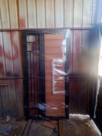 أبواب وشبابيك • حديد ثقيل • الرمادي التأميم