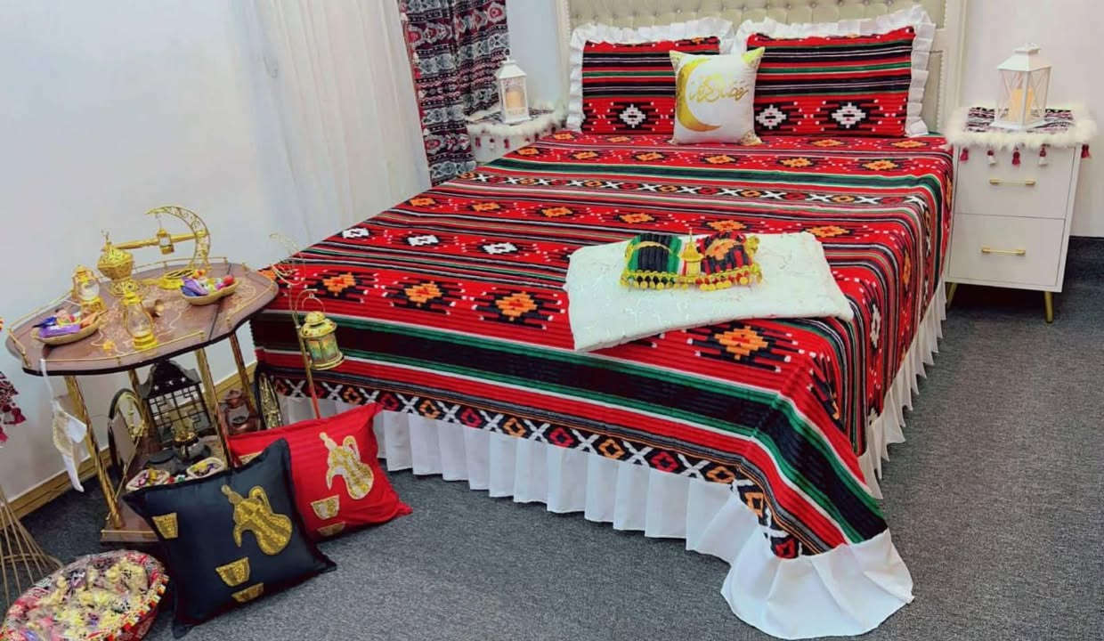 شرشف رمضاني نفرين ❤️‍🩹
القياس 250×300 سم
شرشف + وجه مخدة 2 + وجه كوشة 1
شرشف نفر واحد
القياس 220×200 سم
شرشف + وجه مخدة 1+ وجه كوشة 1


**إذا كنت صاحب هذا الإعلان وتريد حذفه لأي سبب، رجاءا أرسل رسالة إلى الدعم الفني**