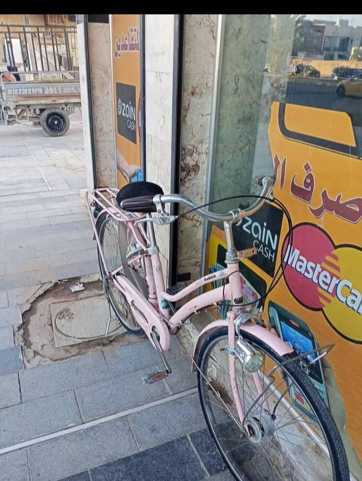 السلام عليكم بايسكل ياباني الشعر 60 المكان حي الحر كربلاء المستوصف الرقم***********
