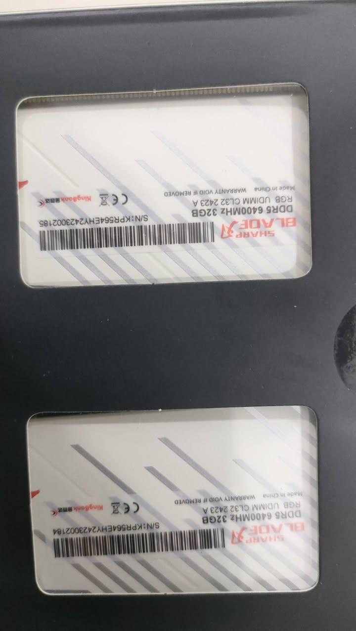 السلام عليكم 
مجموعة رامات للبيع جديده
كلهن ddr5 
2x16 32 gb
2x24 48gb
2x32 64gb 
تردد من 6000mhz الى 7600mhz
Cl28~cl36
اي شي يعجبك راسلني وتدلل
متوفر توصيل


**إذا كنت صاحب هذا الإعلان وتريد حذفه لأي سبب، رجاءا أرسل رسالة إلى الدعم الفني**