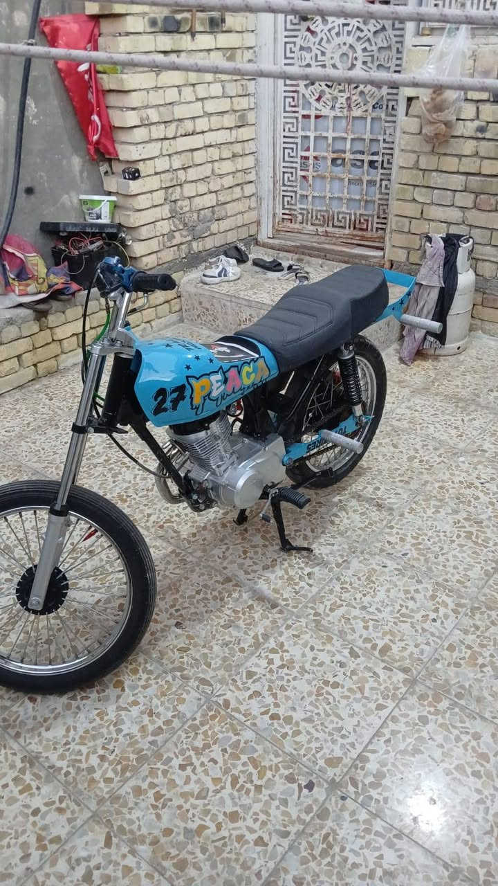 السلام عليكم شباب دراجه عمبار بريك بل ايد توه معمره كله غراض اصليه من الطول لطول جديده الدراجه مكينه سيجي ام الحربه ما مفتوحه 

مكاني بصره 5ميل ***********

سعر 750 وبيه مجال قليل
