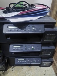 4 طابعات براذر  ت ثنين  t520 انسداد لون واحد وحدة  t310 انسداد وحدة  t...