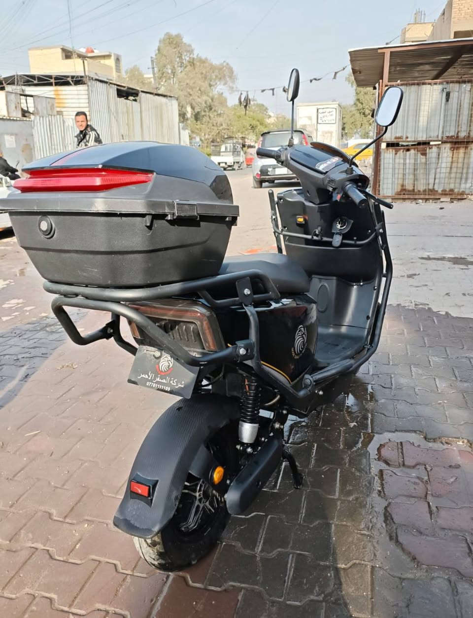 دراجه شحن
شركة الصقر الأحمر 
البطاريات: 7

بطارياتها الأصليه 

دراجة برغي ما مبدل بيها 

ما ماشيه هواي

 السعر: ٦٥٠ الف 

تريد تفاصيل اكثر أتصل: ***********
