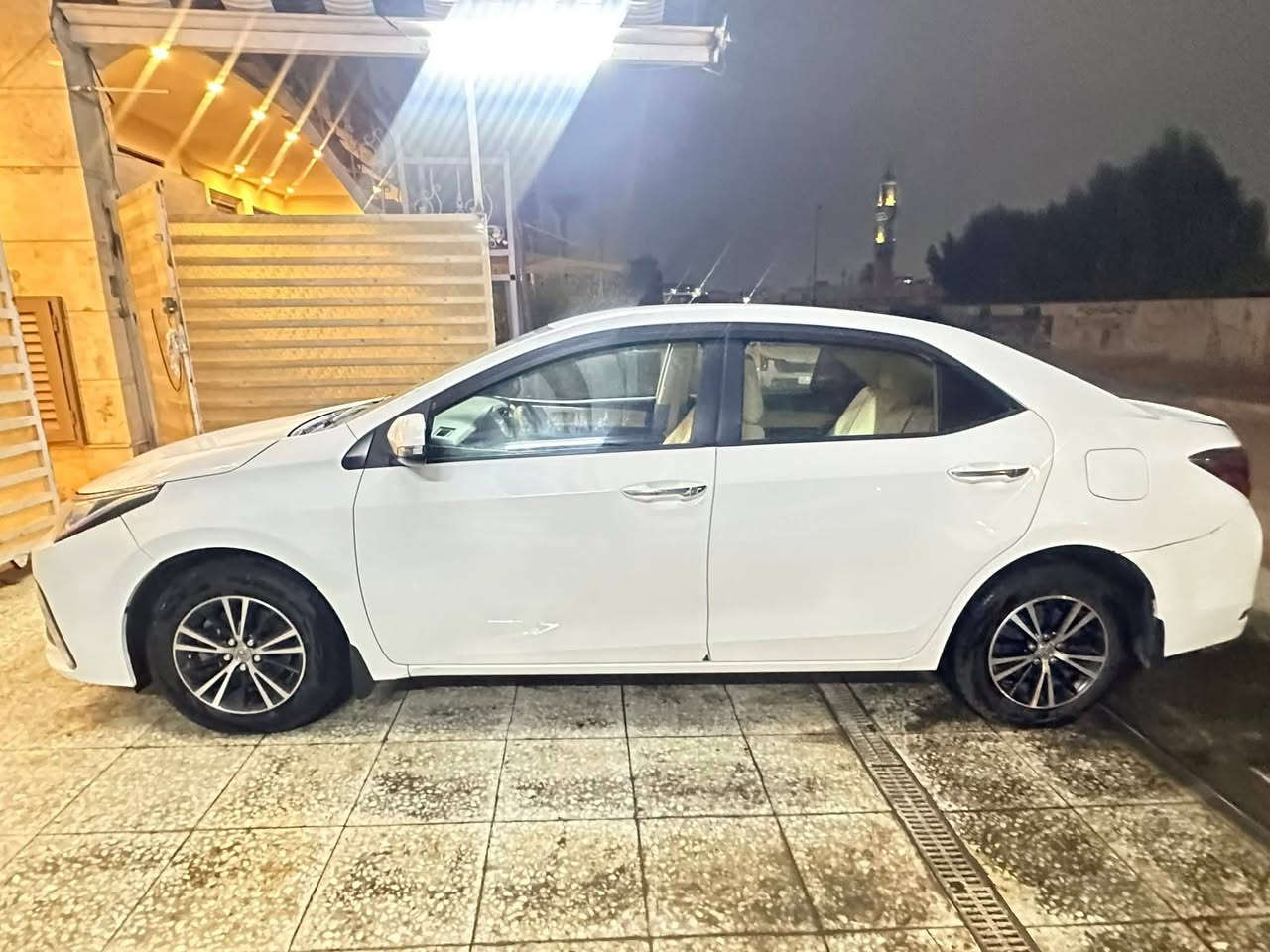 سلام عليكم كورلا ٢٠١٩خليجي ماشيه ٩٠الف بيه ضربه جاملغ خلفي ومصبوغ سياره جديده رقمه بغداد عنوان شارع فلسطين السعر 147رقم تليفون ***********
