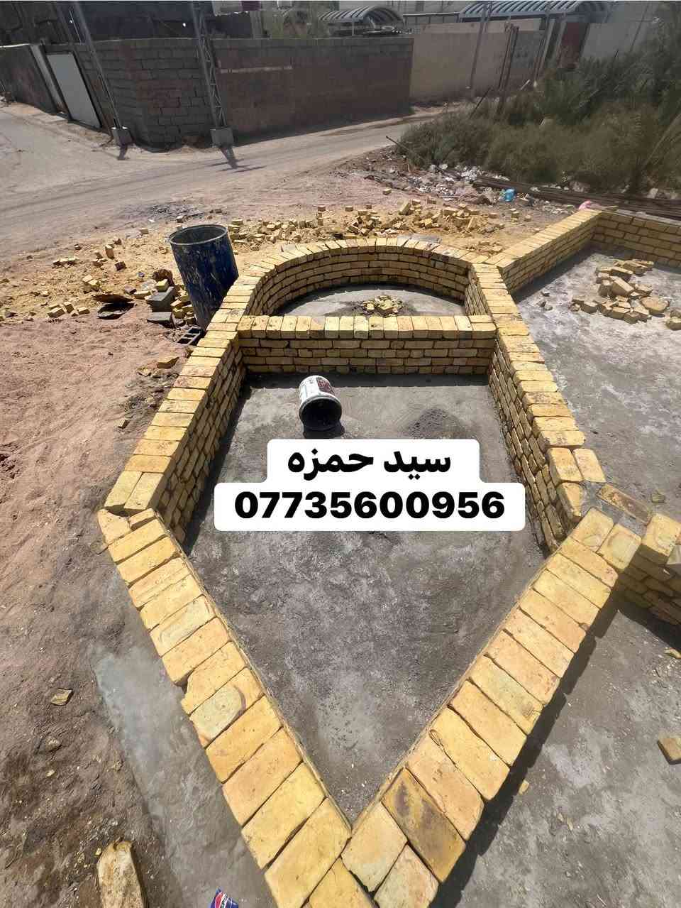 الحمد لله تم اكمال بناء بتلو بالكامل مساحه 420mفي الطابوك 🧱 انجكتر 

  العمل  #درجه_اولى في شط العرب التنومه  

 #سيد_حمزه 
***********
