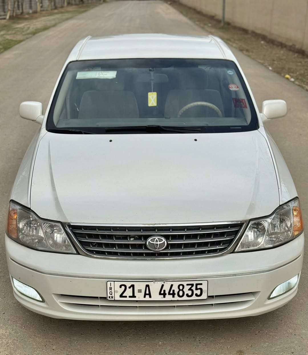 افلون 2001 خليجي
رقم سليمانية الدولي

لون ابيض ( صدفي )
گير ومحرك شرط
كهربائيات السيارة كلها شغالة
داخل السيارة جديد
من كشانة وبطاين بوب ودشبول

ضرر السيارة - جاملغ خلفي جهة السايق صبغ
ربع البنيد وربع الجاملغ مرشوش كلير فقط بدون صبغ

السونار مرفق مع الصور .

السعر - 100$ وبيها مجال .

عنوان السيارة - صلاح الدين - قضاء العلم 
للأستفسار - ‭0774 810 7610‬
