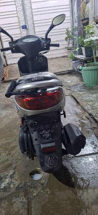 دراجه صارلي شهر من اخذتهه دراجه مال رمبه والله بس لدوام اروح بيهه ورجع...