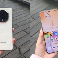 ريلمي 14برو بلاص النظافه فول مكفول من كلشي ملحقاته كامله الكارتونه وال...