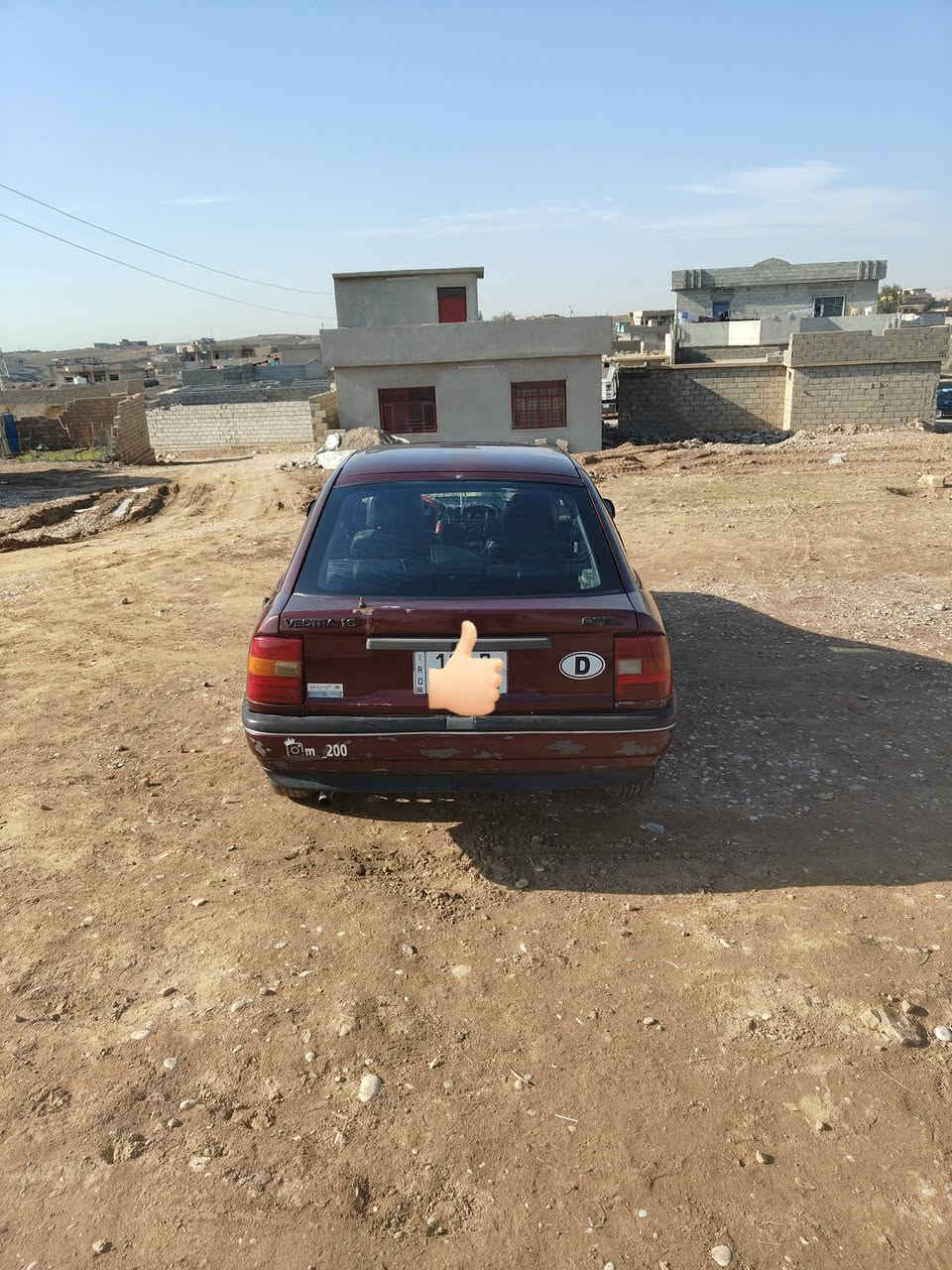 اسلام عليكم اوبل فكتره للبيع حجم 16 سياره جاهزه وحلوه  صبغ جماليه  رقم نينوى بسمي السعر 38 وبيها مجال شي قليل التواصل عل رقم ( ‏‪ 0751 192 9615
