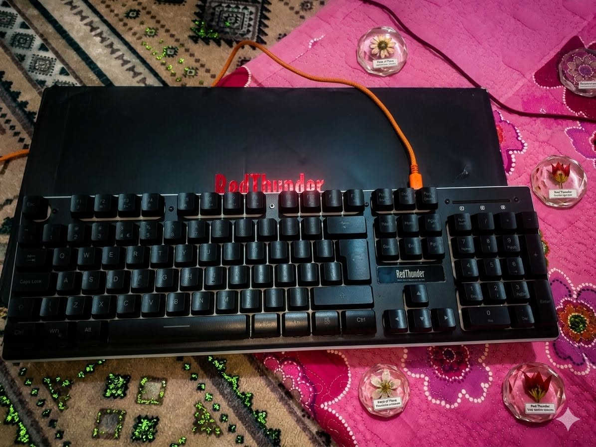 سلام عليكم كيبورد Red Thunder k10 جديد مع الكارتون بدون مستقبل سعره 10 الاف


**إذا كنت صاحب هذا الإعلان وتريد حذفه لأي سبب، رجاءا أرسل رسالة إلى الدعم الفني**