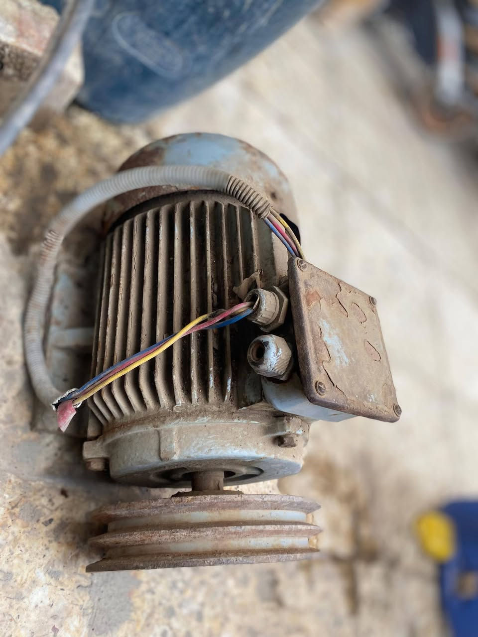 السلام عليكم ماطور تريفيس ٣ حصان شغال السعر 250 العنوان بغداد الرقم : ***********
