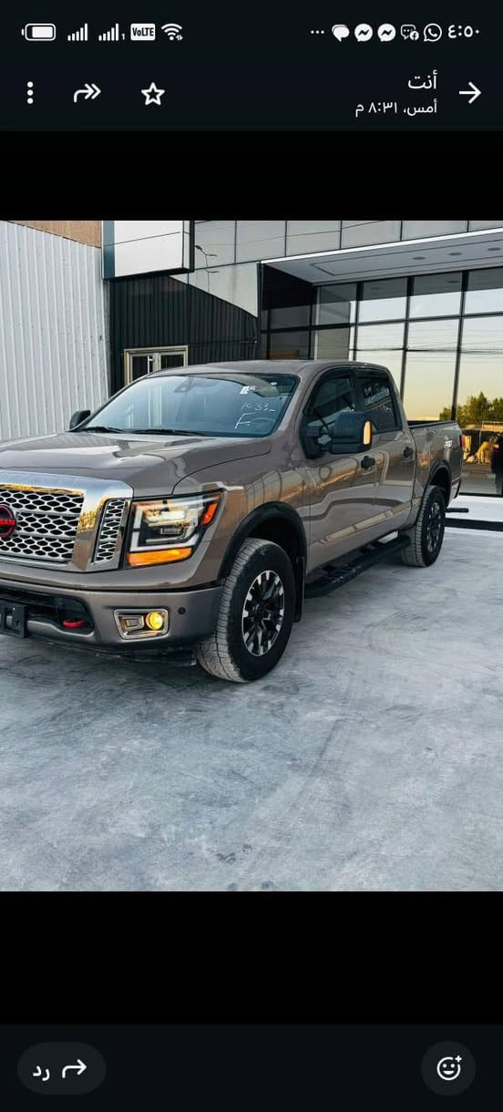 سلام عليكم نيسان تيتان موديل ٢٠٢٣
فول مواصفات فئهPRO4X
سياره جديده بمعنه الكلمه 
سعر ٢٦٠بيه مجال 
عنوان بابل المسيب 
***********
