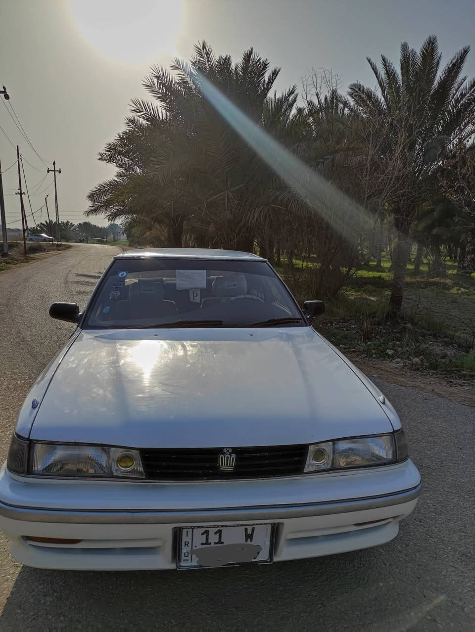 سلام عليكم مارك عضم موديل 1991رقم بغداد انكليزي بسمي السيارة جاهزة السعر43بيه مجال  المكان نجف ***********
