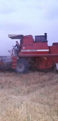 حاصده فوركسن موديل 1991 رقم واسط انكليزي سنويه بسمي مشروع وطني جاهزه ل...