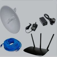 شبكة جاهزة • نانو باور بيم 5م • راوتر تبلنك 4 أريلات