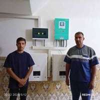 منظومة شمسية • بطاريات ليثيوم • قضاء الدجيل