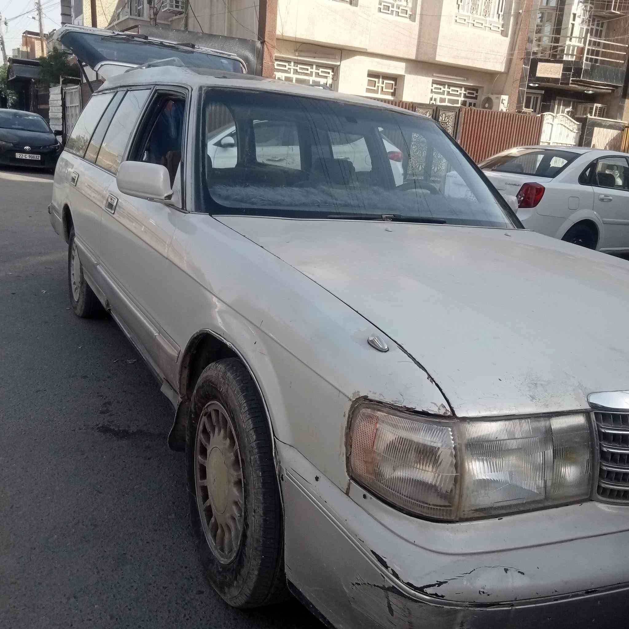 السلام عليكم كراون ارنب ستيشن للبيع موديل 1991 مكينة بطه اثنين ونص كير اوتماتيك اكسل بلادي تخم تاير جديد صدر اميامي خلفي تحويل مباشر هزه جديد عنوان بغداد طالبييه السعر 35 و بيهه مجال رقم انكليزي رقم الهاتف ***********

