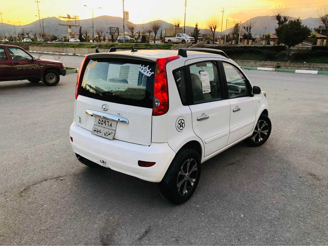 هەرزانترین نرخ
$38 و کۆتایی         رانیە        *********** ڤایبەر و واتس ئاپی لەسەرە 
گریدۆڵ مۆدێل 2008 بیلاد گێر عادی و تەبرید گێر و مەکینەی بیکاشۆ رەقەم سلێمانی سەنەوی بەسەر نەچوە دیناری غەرامە لەسەر نیە غەراماو بەناو کردن بەشەرت
سەیارەکە بێ بۆیاغە و بۆیاغی نیە
گێر مەکینە موس براوە بەشەرت کارەبای و ناو گێچ و تندو تۆڵی بەشەرت
شاشە ئایپادە و جام کارەبایە و جام ئۆتوە و ئاوێنە کارەبایە قفڵ مەرکەزی و کۆنتڕۆڵە
سەیارەکە زۆر بێ مەسرەفە و بەنزین زۆر زۆر کەم ئەخوا رانية, السليمانية
