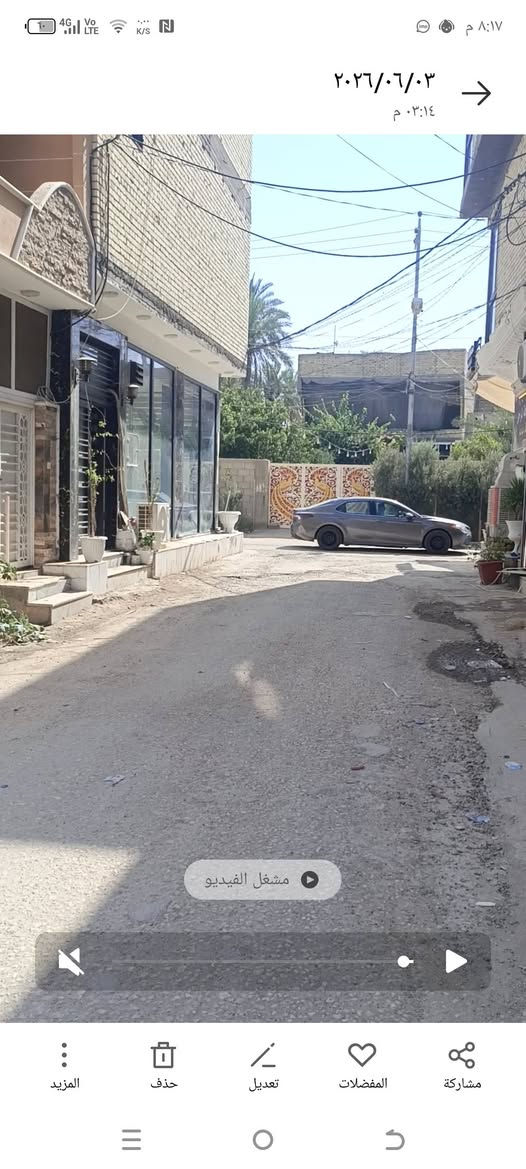 السلام عليكم
للبيع بيت مساحه ٦٠م طابق واحد جاهز مؤثث يقع في كربلاء المقدسة قرب فندق البارون يبعد عن الامام الحسين عليه السلام دقائق مشي البيت بناء درجه اولى يتكون من ستقبال وغرفه نوم سويت وصاله ومطبخ وصحيات للاستفسار الاتصال على الرقم التالي ***********
