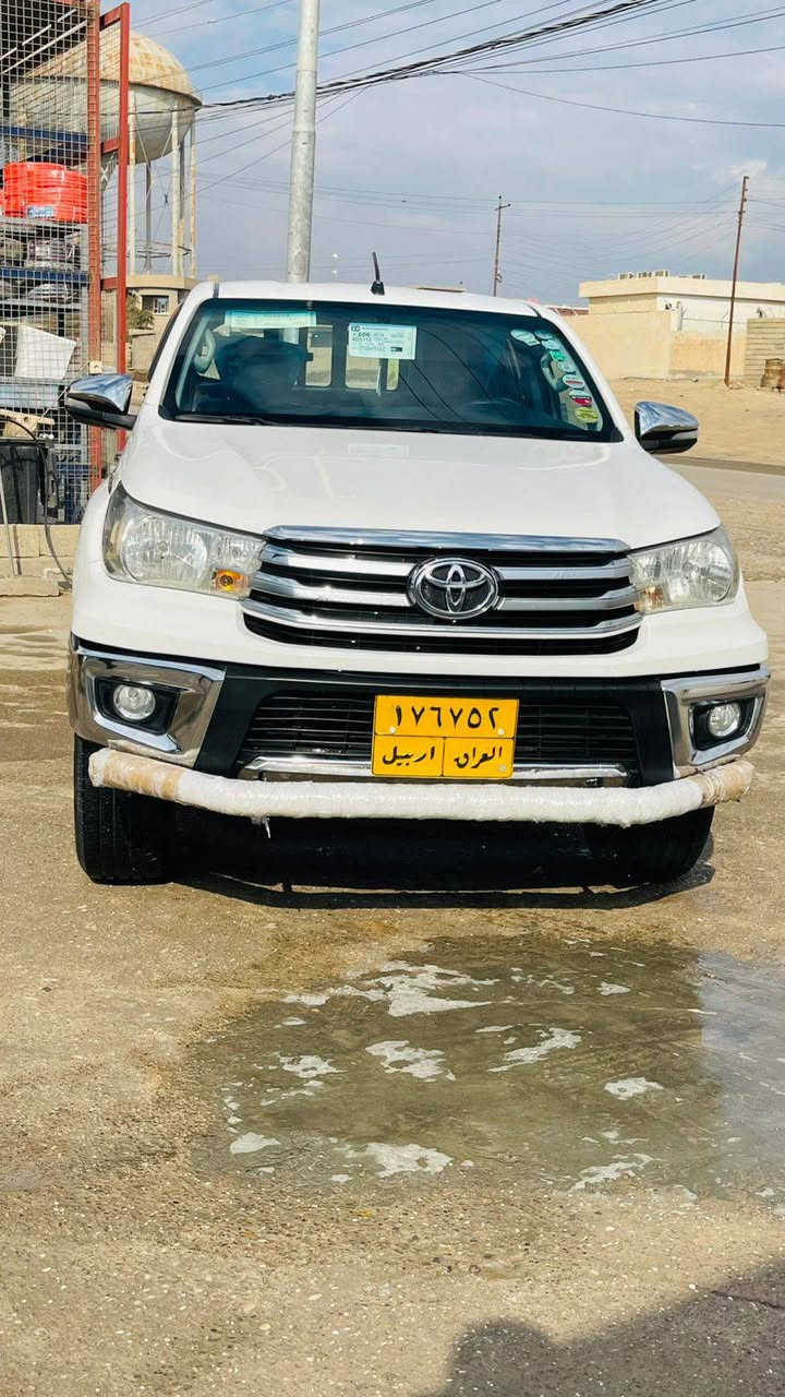 السلام عليكم
عذاري هايلوكس 2016كير عادي شركه ساس  
محرك شرط لا صرف ولا نفخ مامفتوح 
ماشيه 220السياره وضع شركه 
شرط التحويل  سنويه ل بعد 7اشهر تسقط  لهزه ل27
تبريد قطعتين 
شرط بدون صبغ فقط بيهه شي بسيط بارد  
السياره حيل جديده وجاهزه ماناقصها شي✅  
السعر 235بيهه مجال الشراي ٠ 
                     ((ملاحظه)) 
 اعتذر عن بيع الأقساط او المده لبيع فقط لبيع فقط 
لا تنطي اسعار بكيفك ذا ماتفيدك عبرهه واني الممنون 
مكان السياره/ صلاح الدين /الشرقاط / اجميله 
          سعد                                         علاوي 
    ***********             ***********
    ***********             ***********
