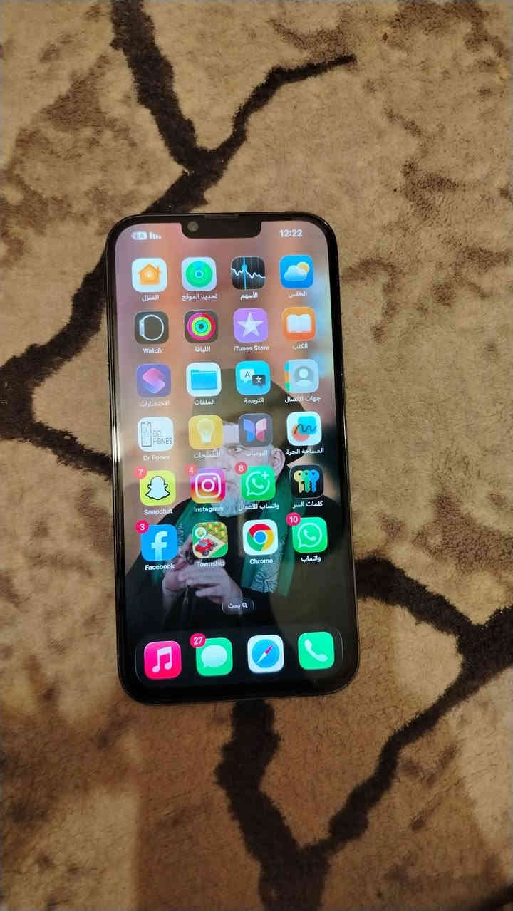 ايفون 13برو ماكس وتر بروف نضيف ما مفتوح ذاكرة 256 بطارية 82 امريكي السعر750بي مجال مكاني نجف كوفه شرع معمل وتساب *********** فقط 
رقمي التصال ***********

