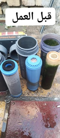يوجد صيانة فلاتر داخل الغراف قبل العمل وبعد العمل ان شاء يعجبكم نضافة ...