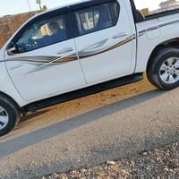 هايلوكس فورويل كويتي 2017 رقم بغداد بأسمي مكفوله من الصبغ والفتح ماشيه...