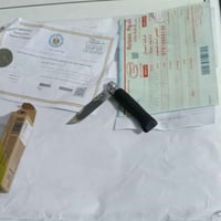 سكين فرنسي • نصل فولاذ • نجف