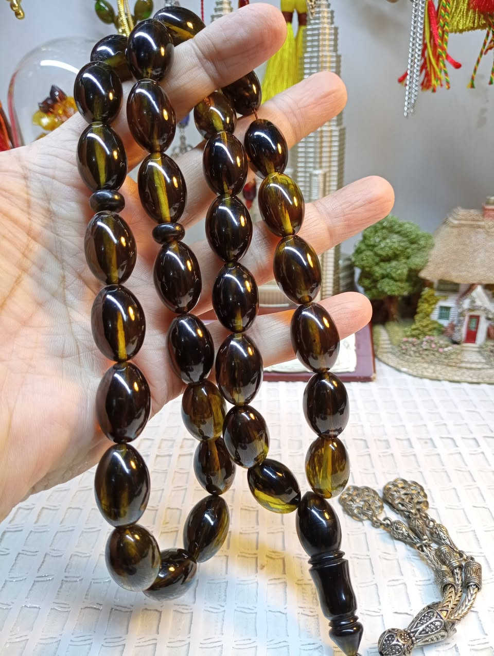 السلام عليكم
عروض رمضان 
مسباح سندلوس مساطب زيت زيتون كصه زيتونيه عرگ دخاني اسود جراخه اسطه جهاد الفلسطيني كركوشه انتيمون طرابزونيه خامه وفخامه محمول شيوخ خشنه 
الوزن 104 غم القياس 14 * 22 العدد 33 خرزه 
السعر 25 الف شامل أجور التوصيل والسعر قطعي لطفاً


**إذا كنت صاحب هذا الإعلان وتريد حذفه لأي سبب، رجاءا أرسل رسالة إلى الدعم الفني**