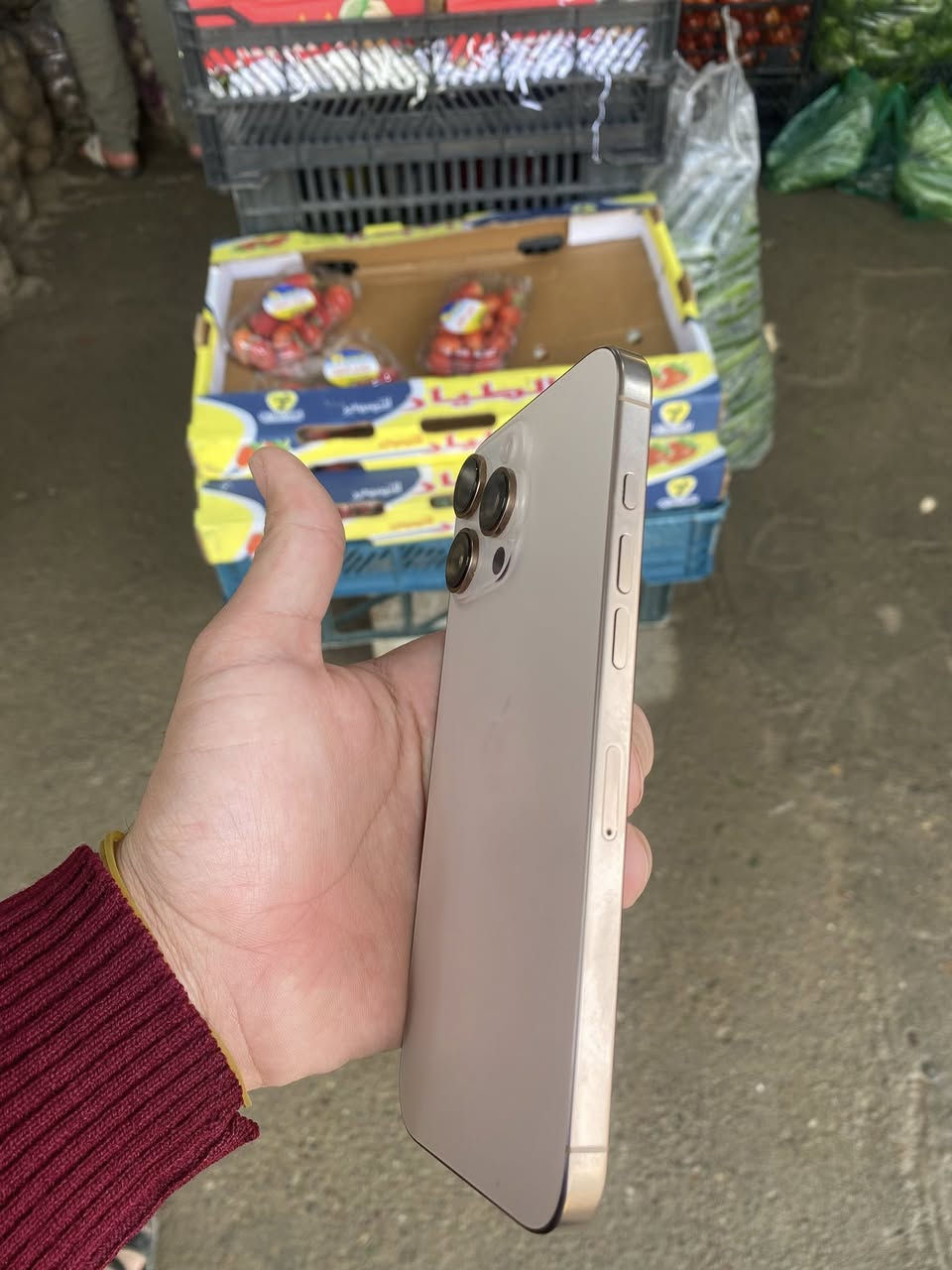 ايفون 16برو ماكس
ذاكرة 256
بطارية 90
دبل سيمكرت 
نموذج ZA
لون صحراوي 
جهاز جديد شخط ما بي السعر مليون او 285 بي مجال حك جيتك


**إذا كنت صاحب هذا الإعلان وتريد حذفه لأي سبب، رجاءا أرسل رسالة إلى الدعم الفني**