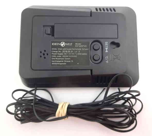 السلام عليكم 

جهاز ثرمو متر رقمي لقياس الحرارة والرطوبة 

السعر 10 الاف 

التفاصيل داخل الصور / للتواصل *********** واتس اب توصيل بغداد (5) آلاف محافظات (6) الاف للمزيد زوروا صفحتنا على الفيس بك 

https://www.facebook.com/profile.php?id=61560710157601
