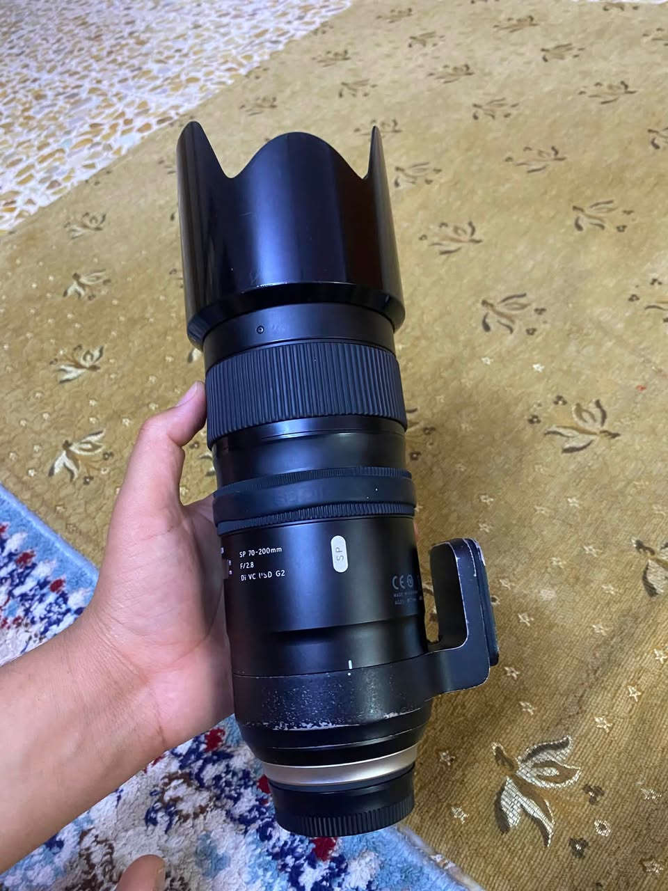 سلام عليكم
زوم 70 _200 تامرون اصدار الثاني نضافه 95% مثل ماموضح بالصوره مكاني موصل عندي توصيل جميع محافظات التواصل مراسله الصفحه او اتصال ***********
