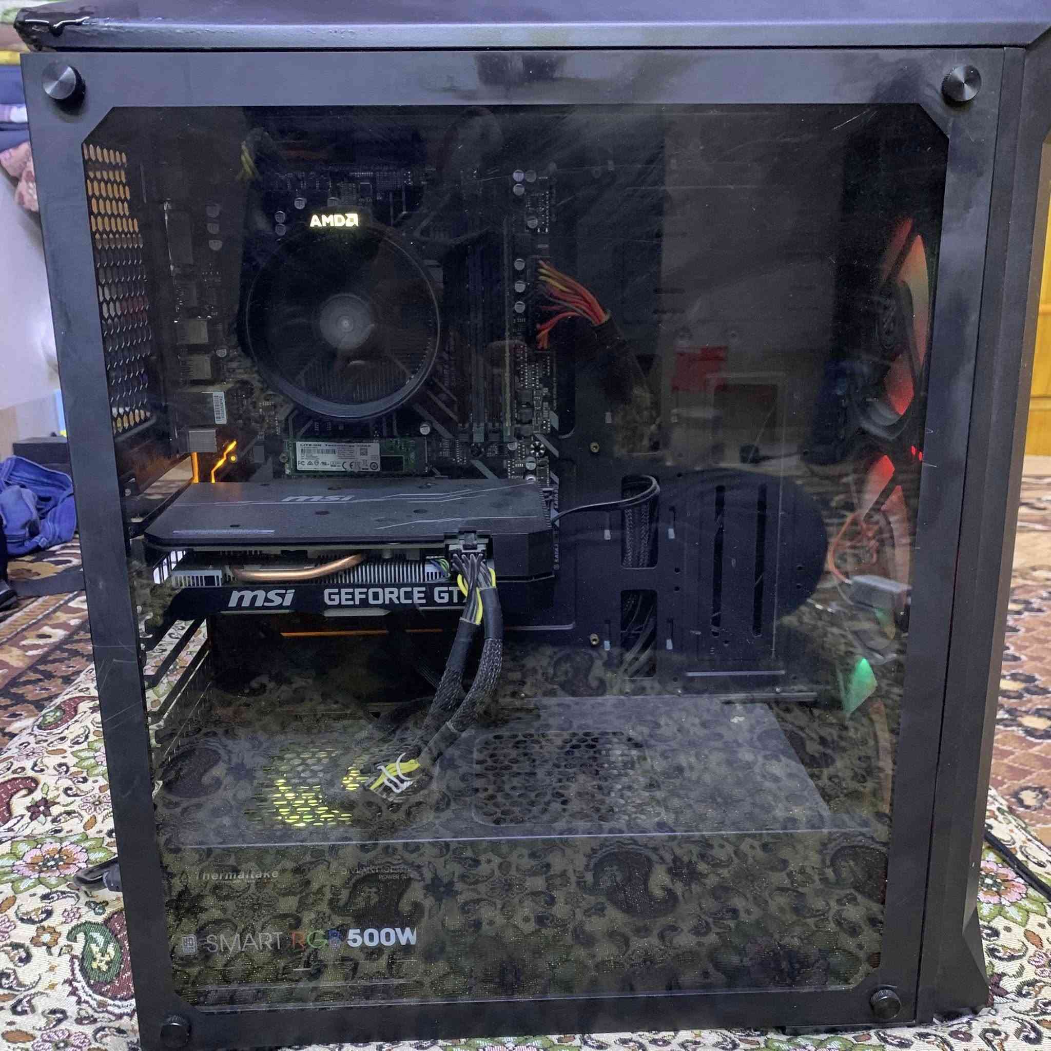 Pc
Cpu Ryzen 7 2700

Gpu 1660 Super 

Ram 16GB

مساحه 1t+124

شاشه 24 بوصه 60 hz

UPS 1500

مع الالعاب الموجوده 

السعر 600 الف
مكان موصل برطله


**إذا كنت صاحب هذا الإعلان وتريد حذفه لأي سبب، رجاءا أرسل رسالة إلى الدعم الفني**