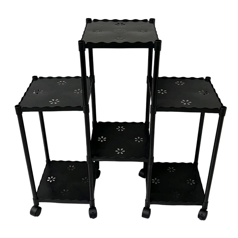 🌿✨ خلّي نباتاتك مرتبة وجميلة!

رف زهور عملي متعدد الطبقات مع عجلات للحركة بسهولة 🌸
تصميم متين يقلل تجمع الماء 🌟
٦ أرفف و٨ عجلات لكل نباتاتك 🌱

مرتب وجميل بدون تعب! 💪
سعر 25،000 وتوصيل جميع أنحاء العراق